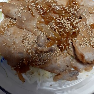 豚のしょうが焼き